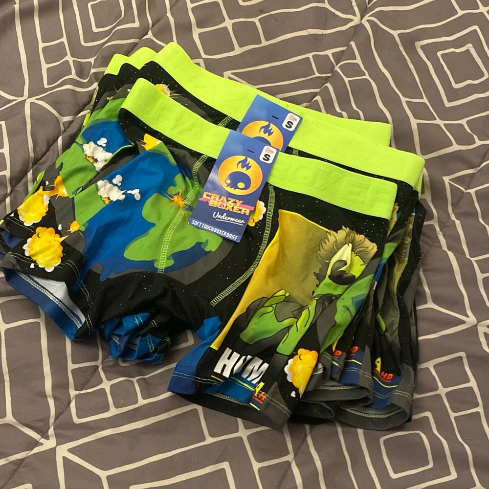 CRAZY BOXER ALIEN BOXERS